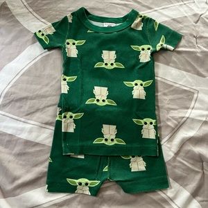 Hannah Andersson x Star Wars short sleeved pajama set